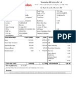 Pay Slip For The Month of December 2021: Plot No 5, 49, Parwana Road, Brij Puri, New Brij Puri,, East Delhi-110051