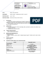 Project Proposal For Basic Life Support