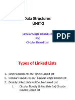 Circular Single Linked List