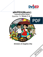 MAPEH (Music) : Quarter 3: Week 5 & 6