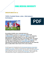 Football Physical Task