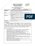 SHS - Media Information Literacy - Q1 - Wk2 - Day5