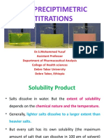 Chapter - 3.3 Precipitation Titration