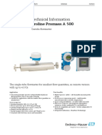 FT EH PROMASS E500-Datasheet English