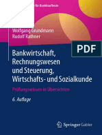 Bankwirtschaft, Rechnungswesen Und Steuerung, Wirtschafts - Und Sozialkunde Prüfungswissen in Übersichten (Wolfgang Grundmann, Rudolf Rathner)