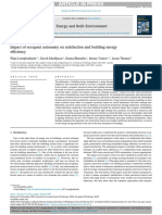 Impact of Occupant Autonomy On Satisfaction and Building Energy Effciency