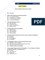 Costing MCQ