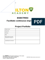 SA.2 - BSBSTR502 - Attachment 1 - Project Portfolio Template (Ver. 1) Done