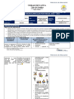 Planificación Segundo Parcial Primer Quimestre TERCERO EESS JOHA DALIN