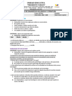 Evaluación de Diagnostico Decimo A B C D