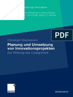 Christoph Stockstrom Planung Und Umsetzung Von Innovationsprojekten Zur Wirkung Des Coalignment