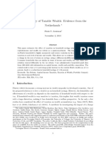 Zoutman (2018) Wealth Tax Netherlands