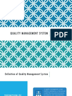 03 - Quality Management System