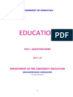 1stpuc Education Engkan