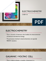 Electrochemistry