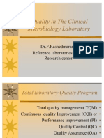 Quality in The Clinical Microbiology Laboratory