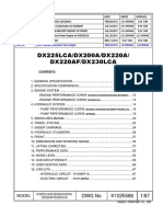 DX225LCA DX220A DX220AF DX230LCA Specsheet Rev01