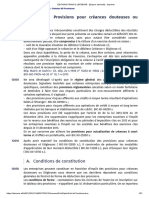 Provisions Pour Créances Douteuses Ou Litigieuses EFL TEXTE