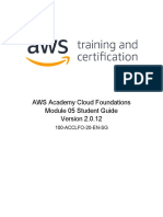 AWS Academy Cloud Foundations Module 05 Student Guide