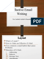 Effective Email Writing