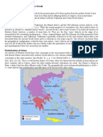 The Maniot Dialect of Demotic Greek