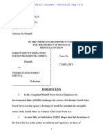 USFS Charging Documents