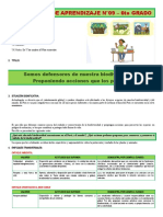 6° Grado - Experiencia de Aprendizaje N°09