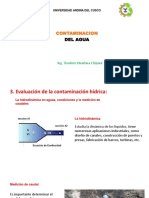 Evaluación de La Contaminación Hídrica