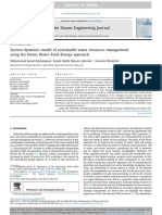 8-System Dynamics Model of Sustainable Water Resourc