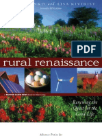 Rural Renaissance Renewing The Quest For The Good Life