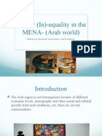 Gender Inequality in The MENA Region Fall 2021