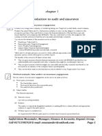 Summary of Audit & Assurance Application Level - Worked Example