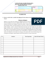 Unit 1 Written Test-Unit 1-Passions-2022-2023