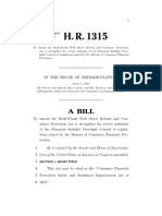 H.R.1315 Consumer Financial Protection Safety and Soundness Improvement Act of 2011''