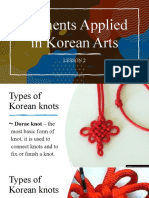 Lesson 2 - Elements Applied in Korean Arts