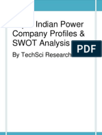 Top 9 Indian Power Company Profiles &amp SWOT Analysis