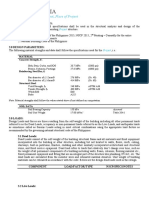 Sample Design Criteria