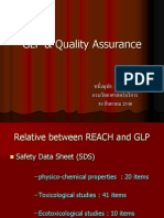 GLP & Quality Assurance