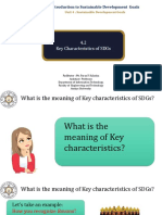 4 - 1 - Key Characteristics of SDGs