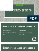 Reported Speech