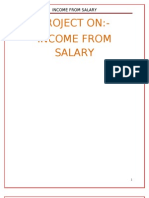 Project On:-Income From Salary