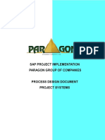 PS Paragon Process Design Document V 1