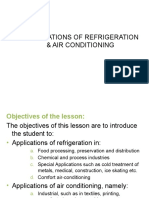 Application of R&AC