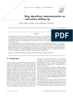 Automated Drilling Algorithms Implementation