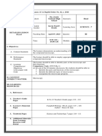 Detailed Lesson Plan