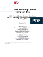 Wide Format Dealer Service Training - Student Handbook PDF