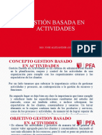 Gestión Basada en Actividades