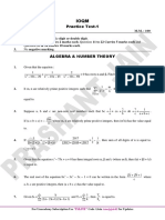 IOQM 2022 Practice Test-01