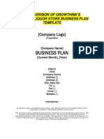 Business Plan Template