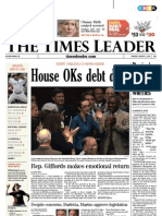 He Imes Eader: House Oks Debt Deal